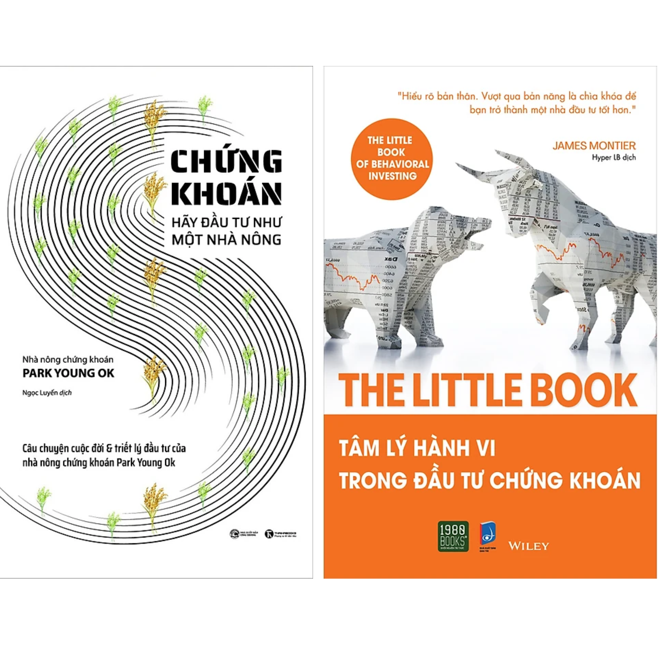 Combo 2Q Sách Tài Chính - Tiền Tệ : The Little Book - Tâm Lý Hành Vi Trong Đầu Tư Chứng Khoán + Chứng Khoán - Hãy Đầu Tư Như Một Nhà Nông