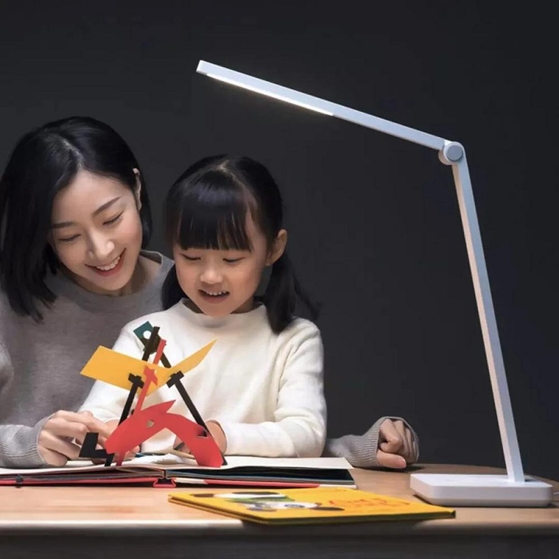 Đèn bàn Mijia Lite Xiaomi Smart Mi LED Bảo vệ mắt 4000K 500 Lumens Sáng vào ban đêm