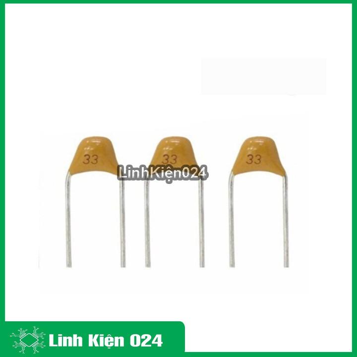 Gói 50 Con Tụ Gốm Vàng 50V Loại Tốt