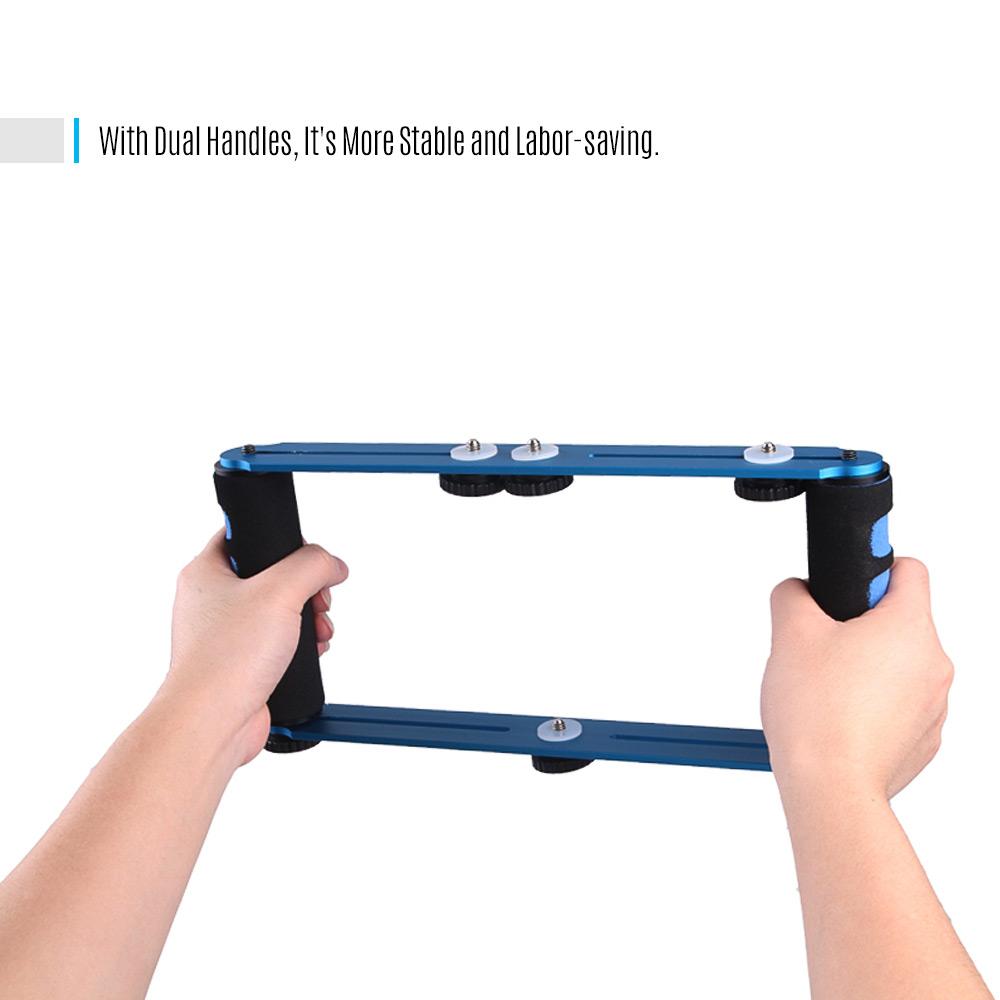 Gậy chụp ảnh tự sướng 1/4 inch Giá đỡ vít Báng cầm tay cho điện thoại DSLR Máy ảnh hành động ILDC