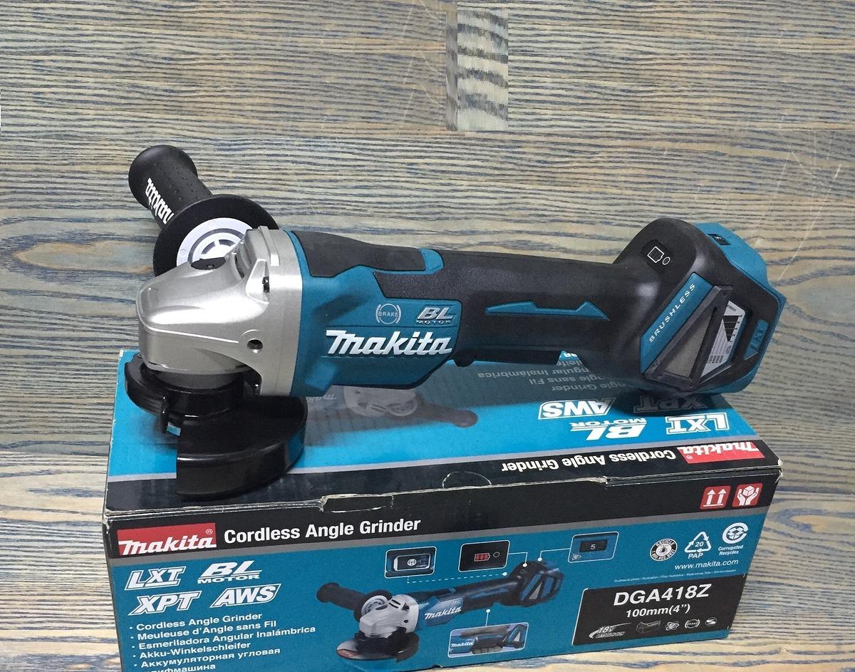 MÁY MÀI GÓC DÙNG PIN 18V 100MM MAKITA DGA418Z - HÀNG CHÍNH HÃNG