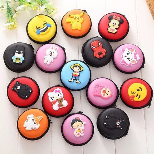 BÓP TRÒN MINI KHÓA KÉO ĐỰNG TAI NGHE, CÁP SẠC ,TRANG SỨC NHỎ HÌNH THÚ ĐÁNG YÊU