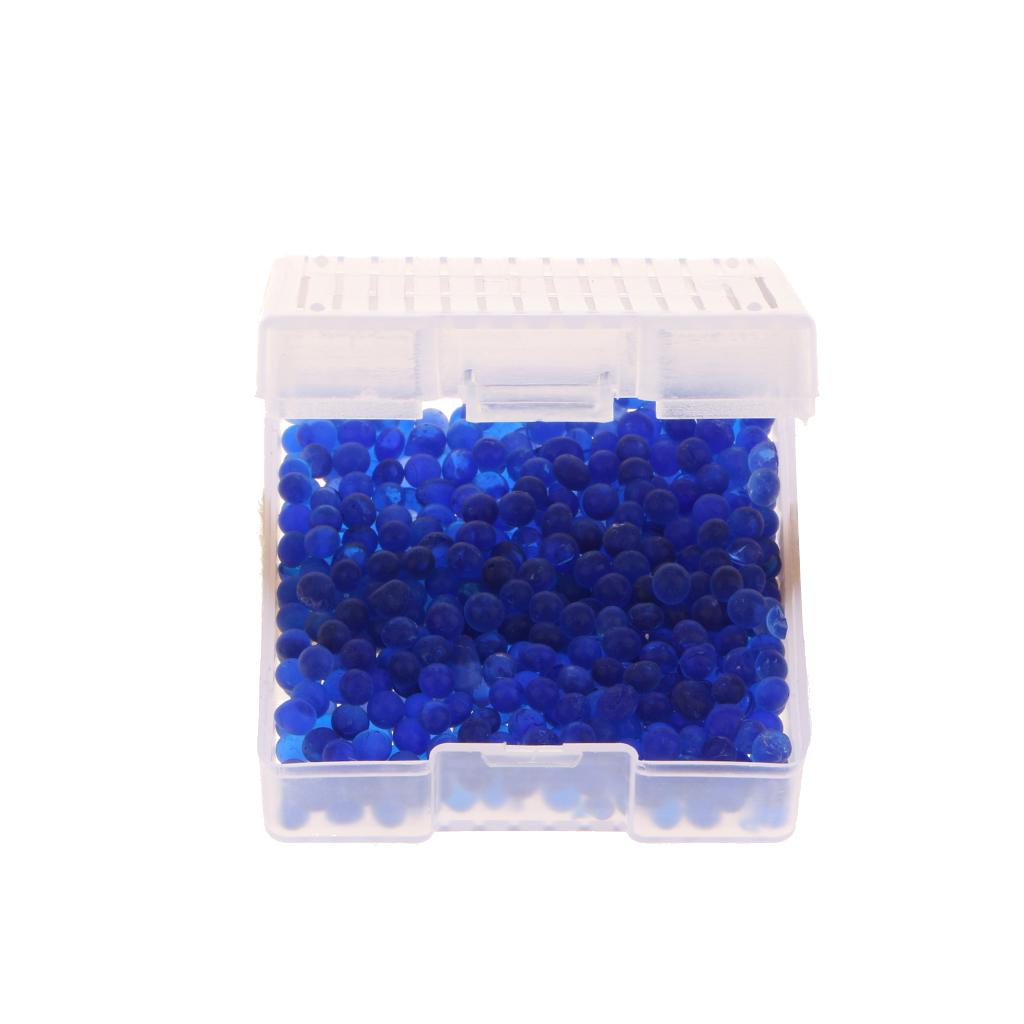 Phép Lạ Chiếu Silica Gel Camera Hút Ẩm Hút Ẩm Hạt Hút Ẩm PO Xanh Dương
