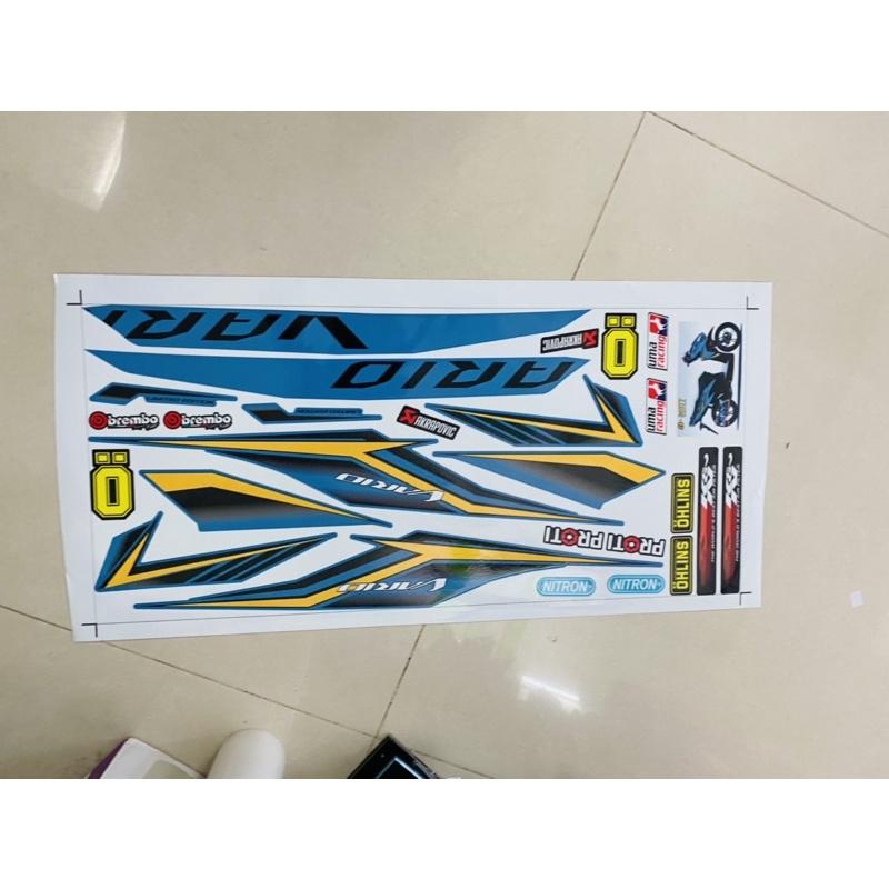 Tem rời dành cho vario 2017 xanh