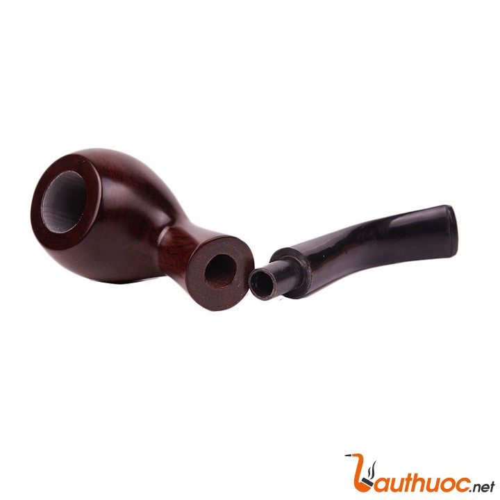 Tẩu Thuốc Gỗ Mun Kiểu Dáng Mới Lạ FT-05437