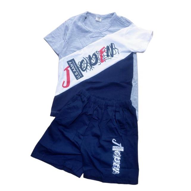 Bộ Cộc Tay Bé Trai Size Đại Cotton 26-40kg