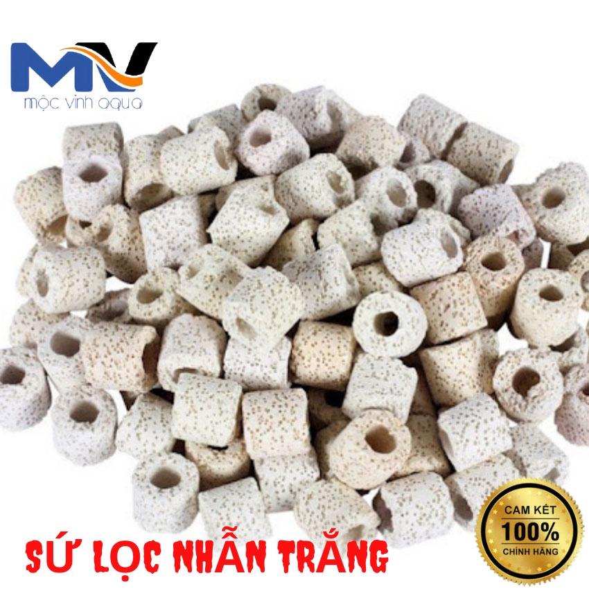 Sứ nhẫn trắng, vật liệu lọc nước cho bể cá thủy sinh