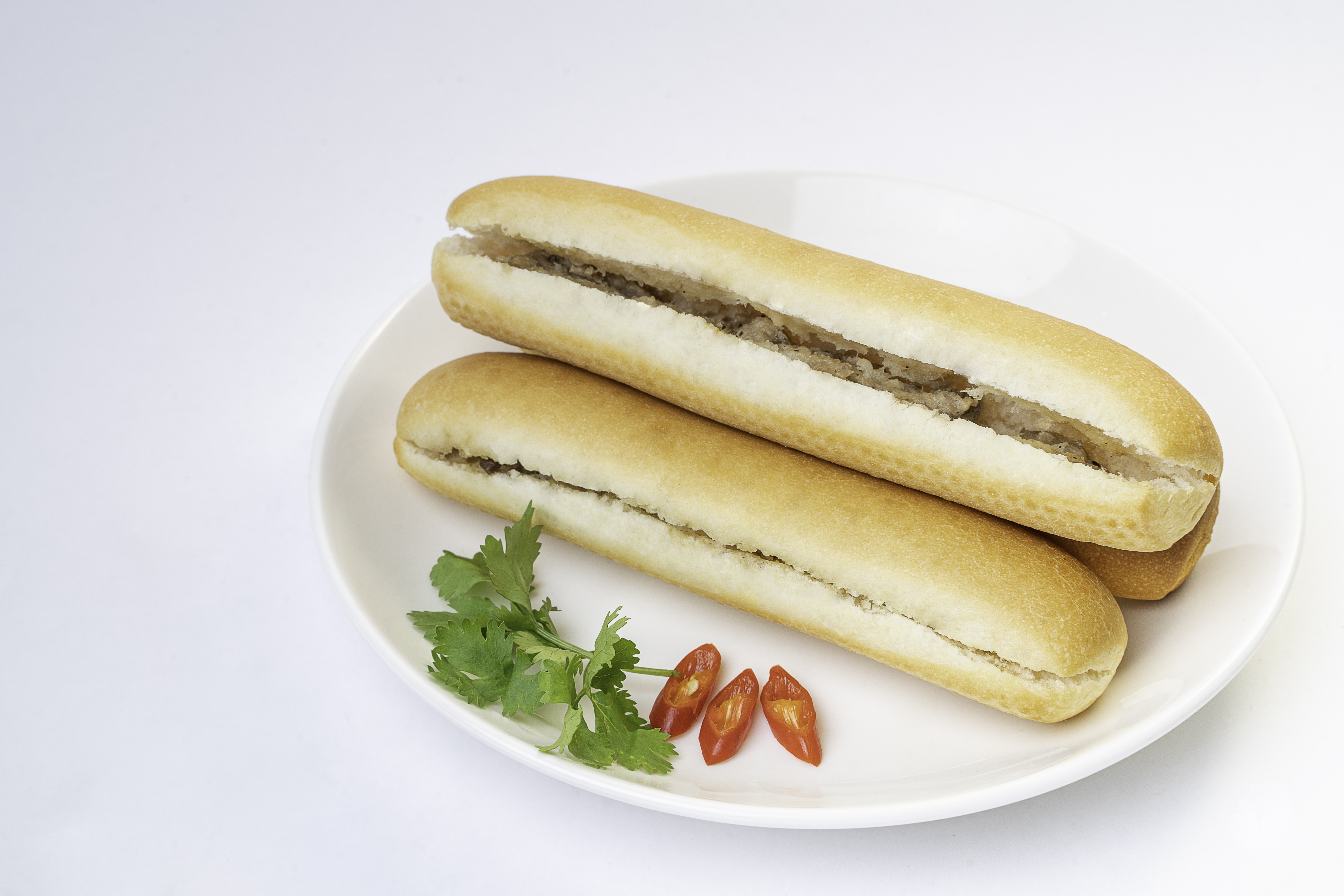 Bánh mì que pate thịt đông lạnh Da&Su vị truyền thống 250g - hộp 5 cái