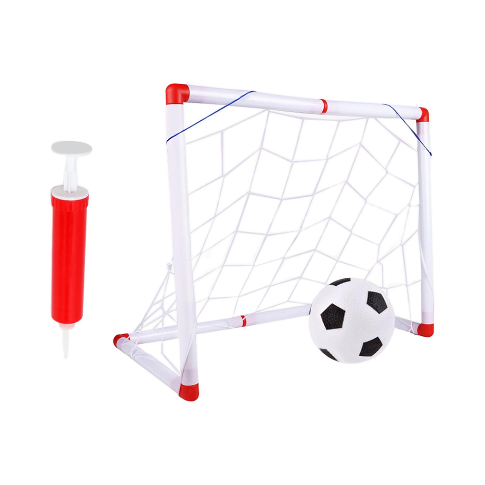 Children Soccer Football Goal Post Sports Toys Sturdy Perfect Gift Game