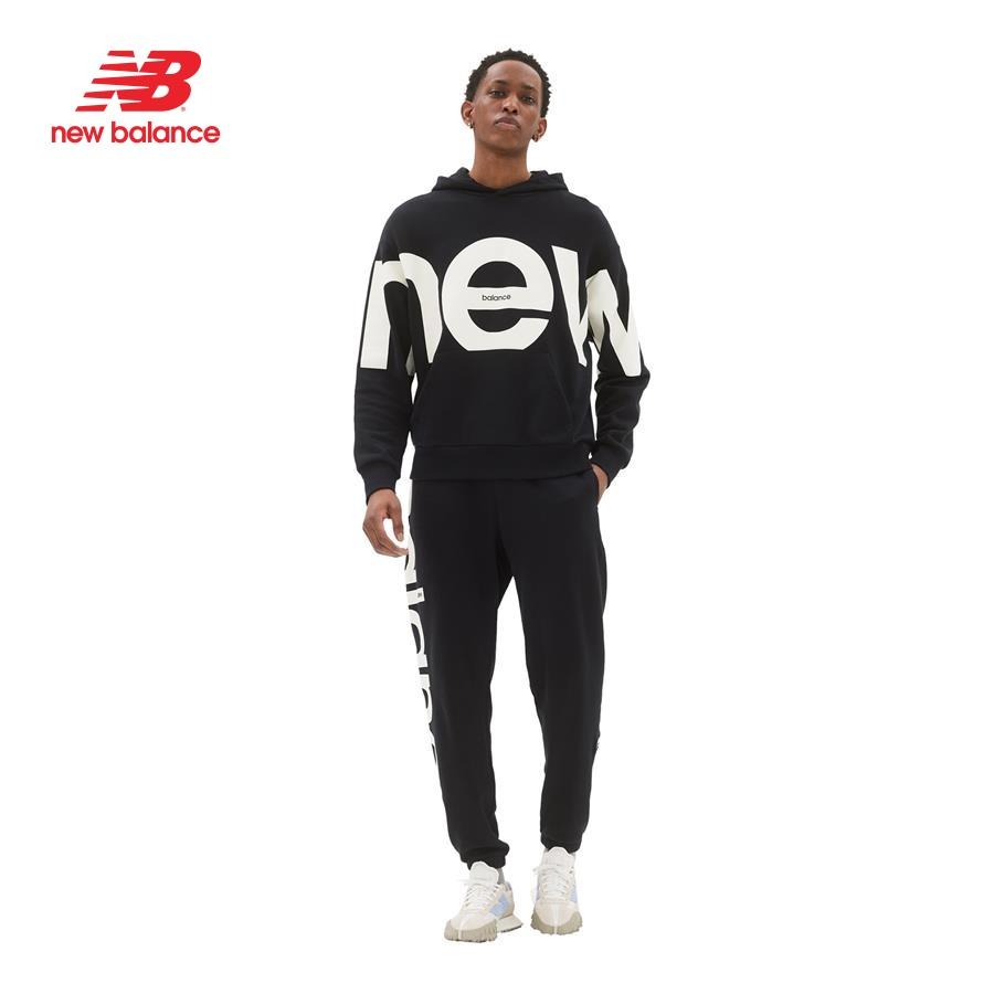 Áo khoác hoodie thời trang unisex New Balance APP LIFESTYLE HOODIES U BLACK - UT23504BK (form quốc tế)