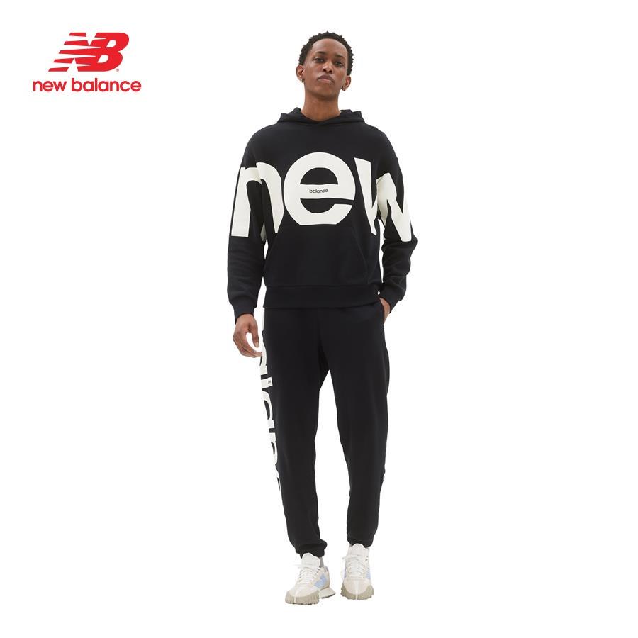 Áo khoác hoodie thời trang unisex New Balance APP LIFESTYLE HOODIES U BLACK - UT23504BK (form quốc tế)