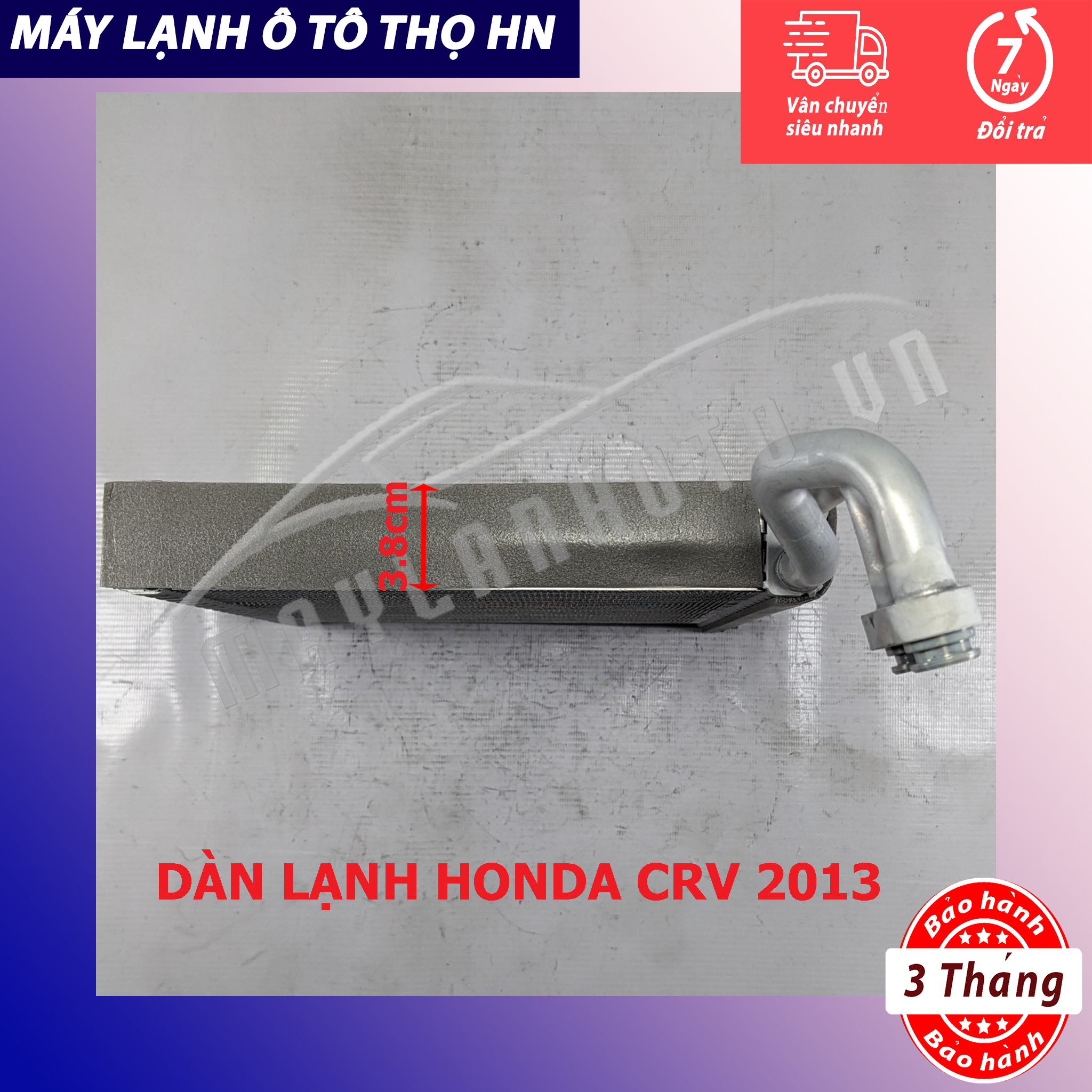 Dàn lạnh Honda CRV 2013 2014 2015 2016 Hàng xịn Thái Lan / Hàn Quốc 13 14 15 16
