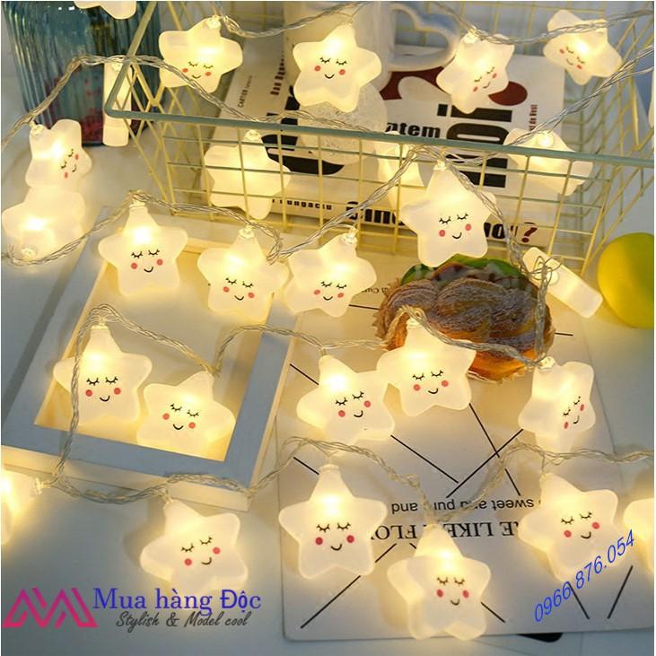 Đèn Trang Trí ? Đèn Led dây trang trí ngôi sao vui vẻ 3 mét 20 sao