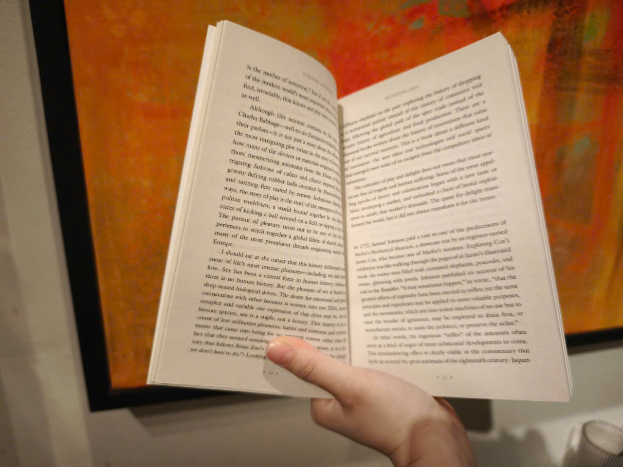 Sách - Wonderland: How Play Made the Modern World by Steven Johnson - Nonfiction / History / Science