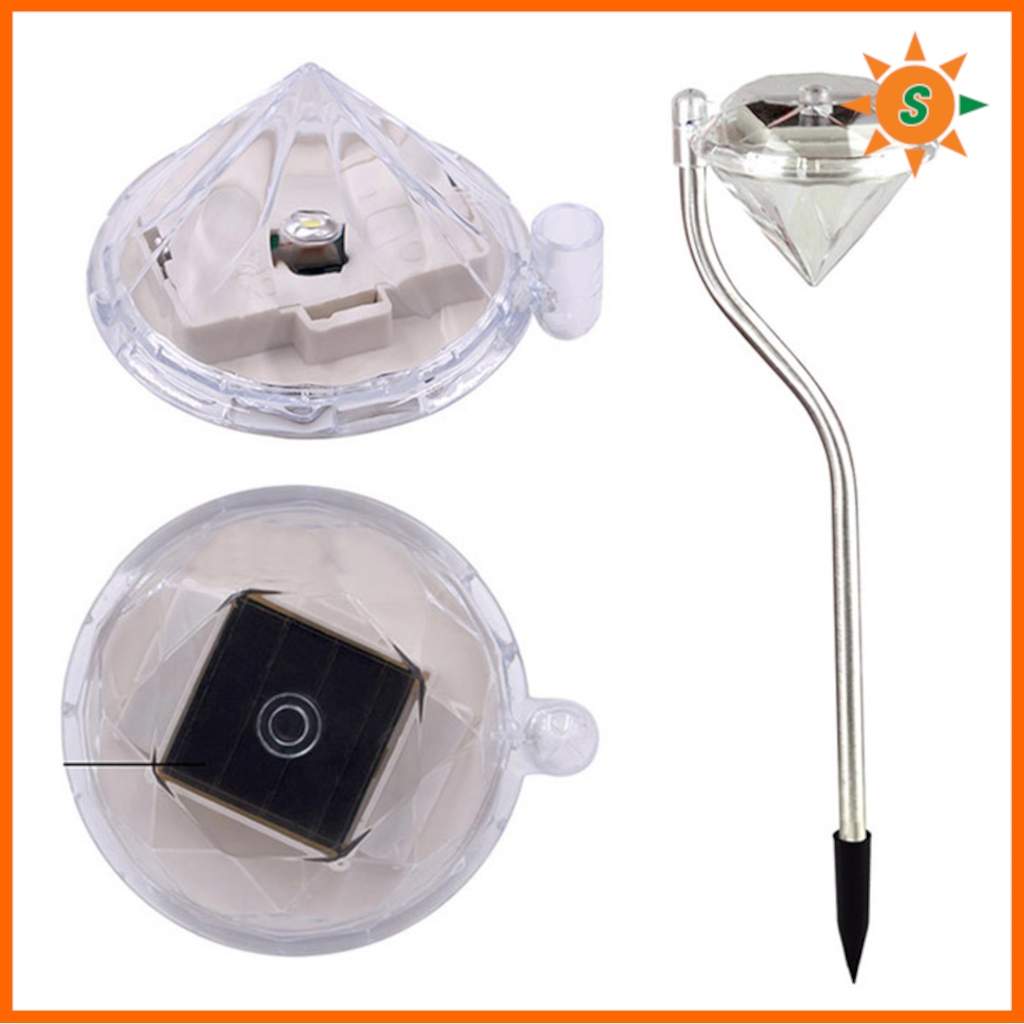 Đèn năng lượng mặt trời cắm sân vườn V3