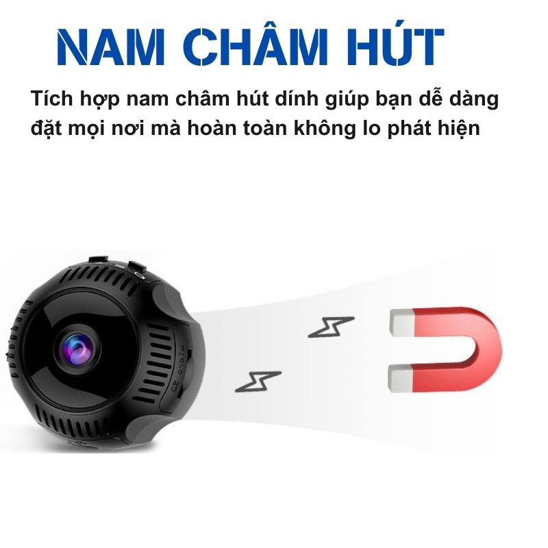 Camera mini siêu nhỏ QQ2 kết nối wifi xem từ xa FULL HD 4K