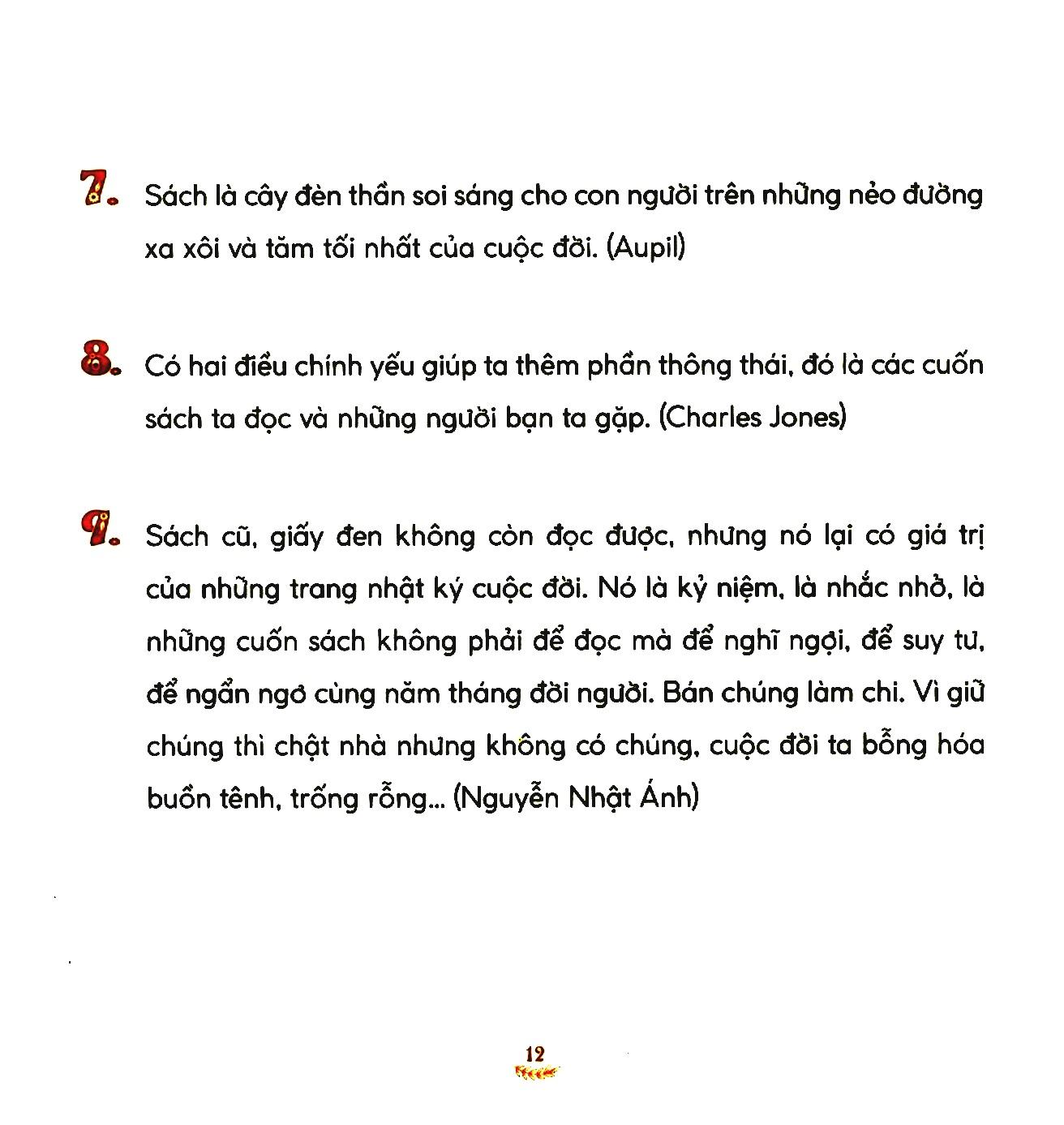 Những Câu Nói Hay Về Sách Và Văn Hóa Đọc