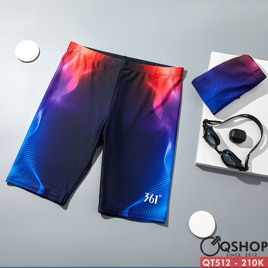 Quần bơi nam dạng lửng mẫu mới QSHOP QT511 - QT512