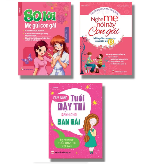 Combo Cẩm Nang Tuổi Dậy Thì Dành Cho Bạn Trai+Cẩm Nang Tuổi Dậy Thì Dành Cho Bạn Gái. Tái bản.Tặng bút và sổ tay