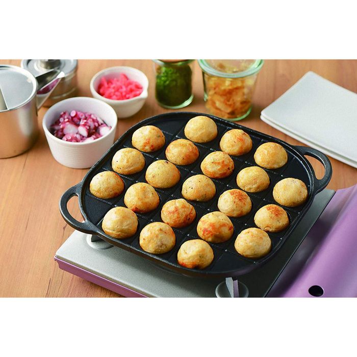 Khuôn bánh Takoyaki Pearl Metal 21 lỗ