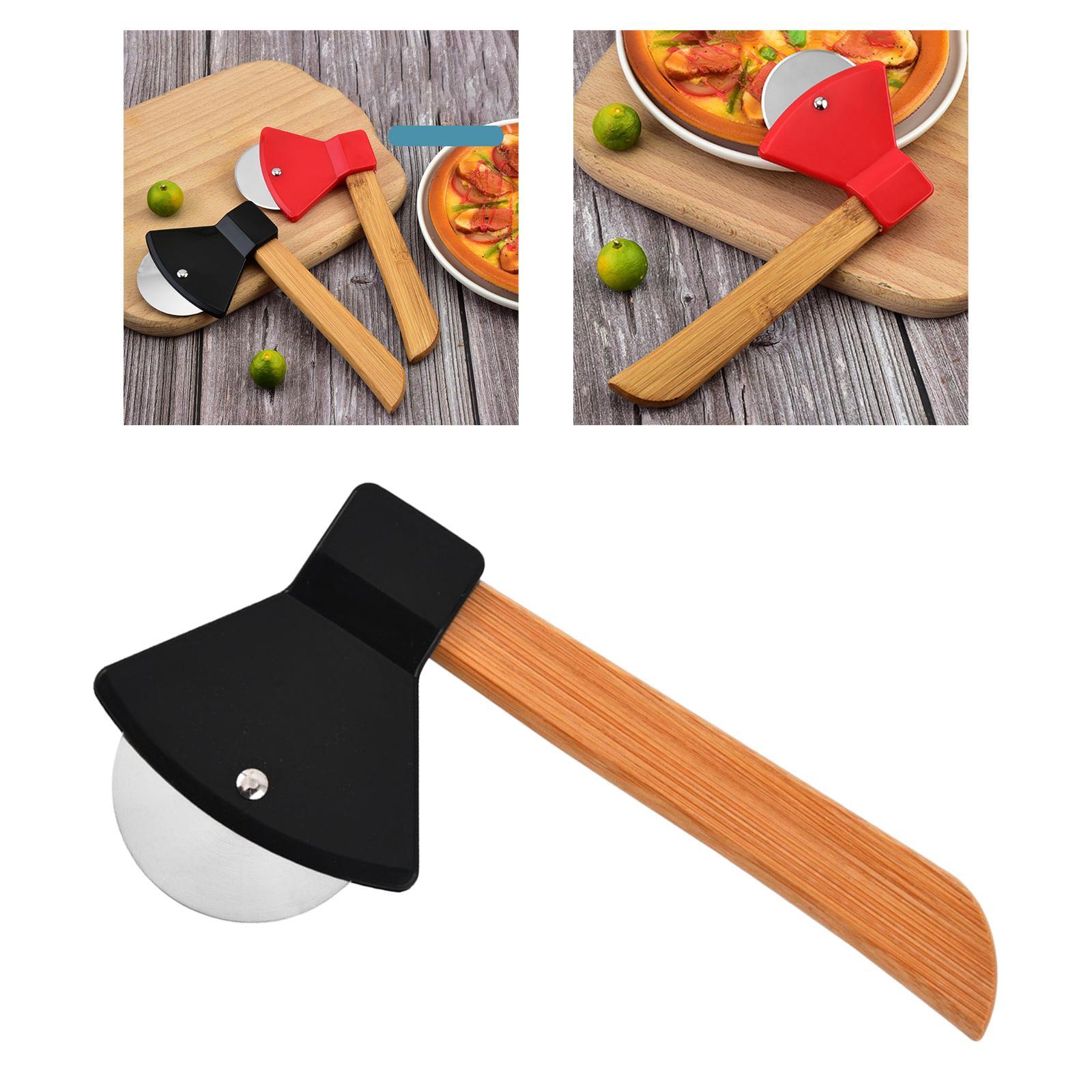 Pizza Cutter Wheel Comfortable Grip Easy to Clean for Pancakes Waffles