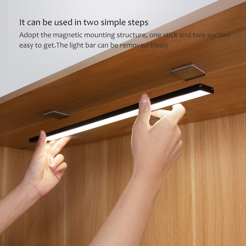 C Đèn Gắn Tủ Cảm Ứng Thông Minh Siêu Mỏng 4000K 20 / 40 / 60cm