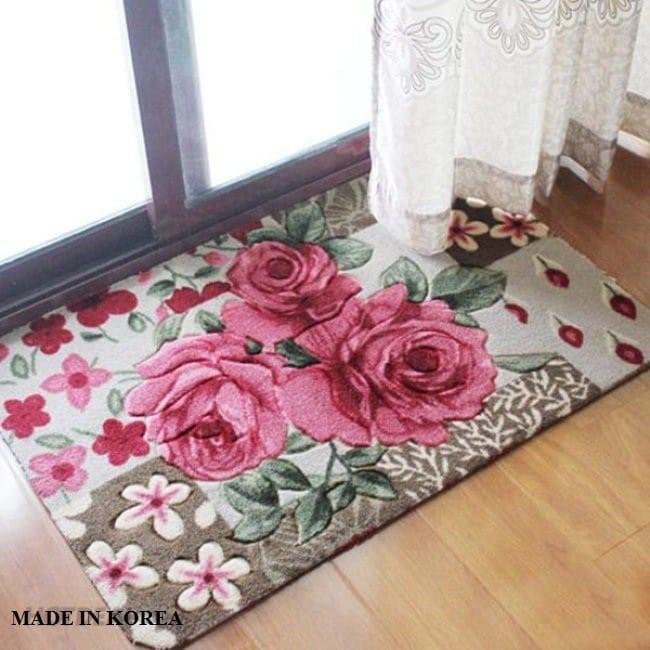 Thảm lau chân cao cấp họa tiết 3D phong cách châu âu