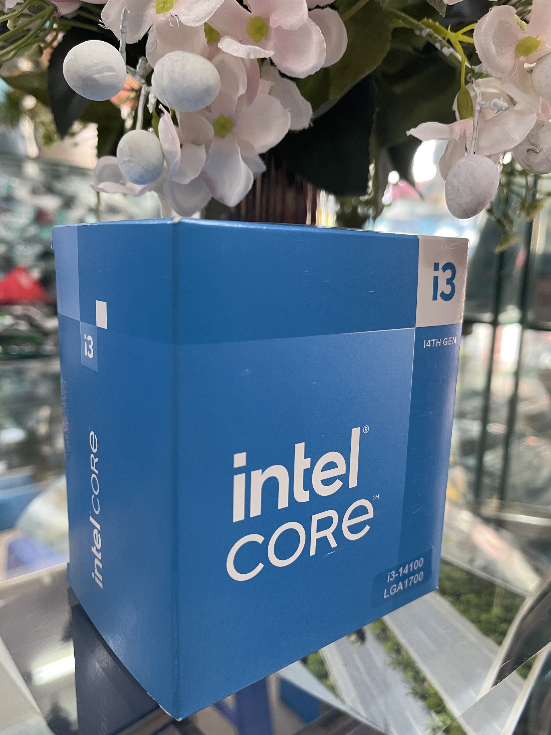 CPU Intel Core i3 14100 4.7GHz (Socket 1700, 4 Nhân 8 Luồng 12MB 65W) - Hàng chính hãng (NEW BOX)