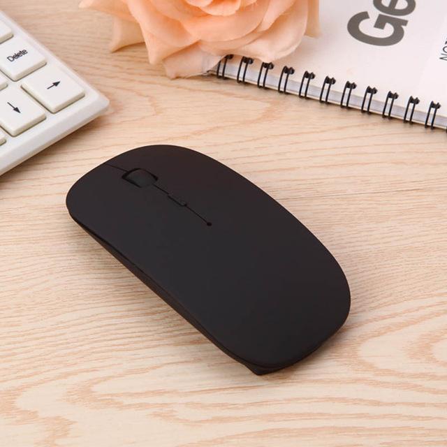 Chuột Bluetooth Không Dây Im Lặng PC Sạc 2.4Ghz USB Dành Cho Laptop Máy Tính Điện Thoại iPad Huawei Xiaomi Máy Tính Bảng IOS android