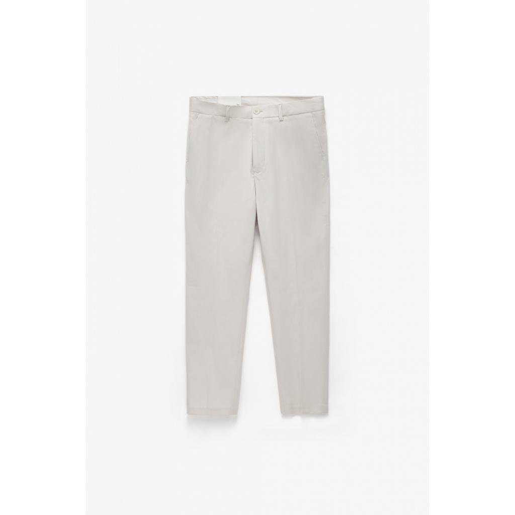 Quần Vải Nam Trơn Form Slim Crop - 10F22PFO001 | LASTORE MENSWEAR