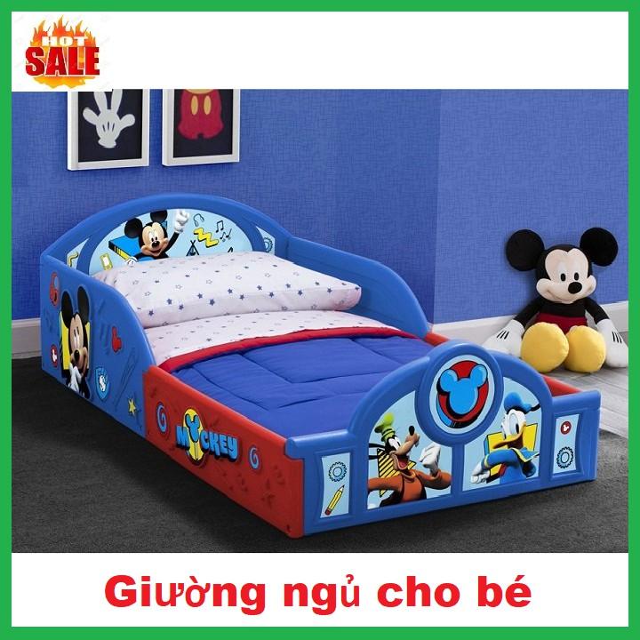 ( TẶNG KÈM ĐỆM 5 CM) Giường ngủ riêng cho bé 2-10 tuổi kích thước 138x75 cm