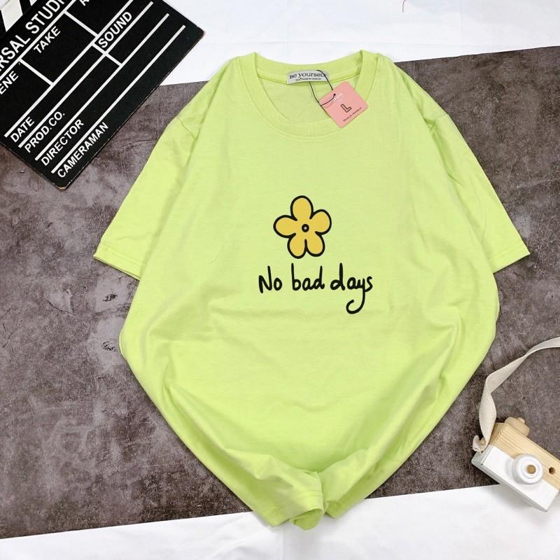 Áo Thun Tay Ngắn UNISEX Hoa - Hình chụp thật (Đủ size M-L-XL)