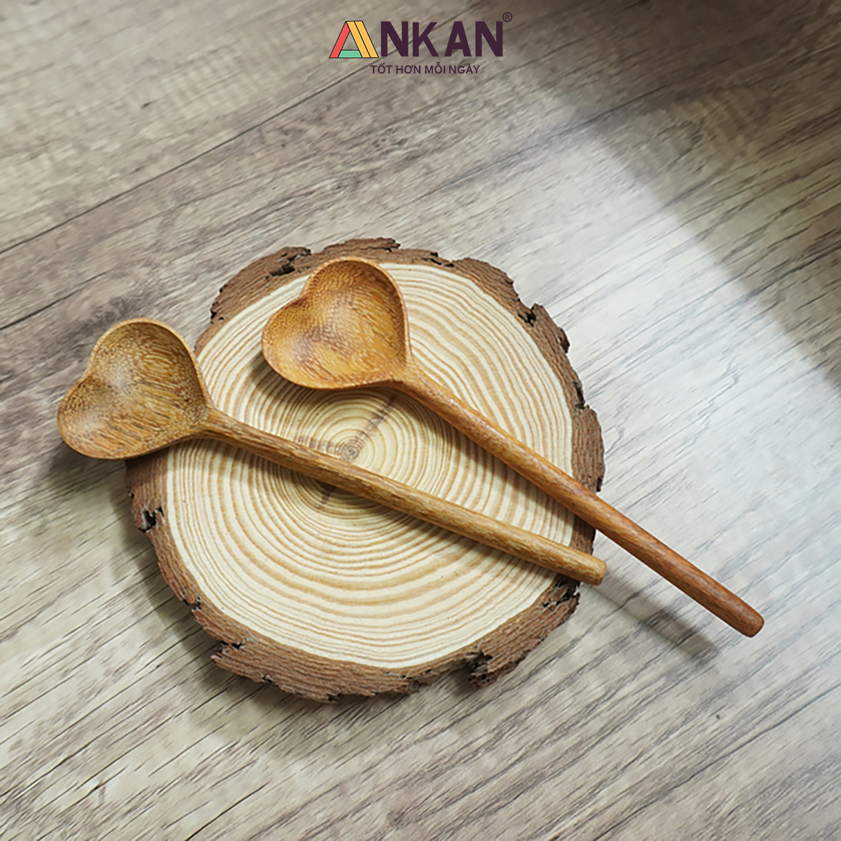 Muỗng Gỗ Thìa Gỗ Cao Cấp Trang Trí Decor, Quà Tặng Ý Nghĩa Cho Bé Và Gia Đình