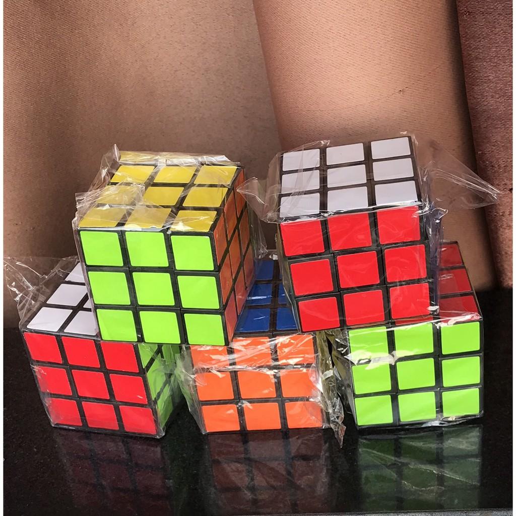 Rubic 3x3 Giá Rẻ 3 Tầng Khối Lập Phương   - Cục Rubik Xoay Nhanh Mượt Trơn Phát triển trí thông minh sáng tạo