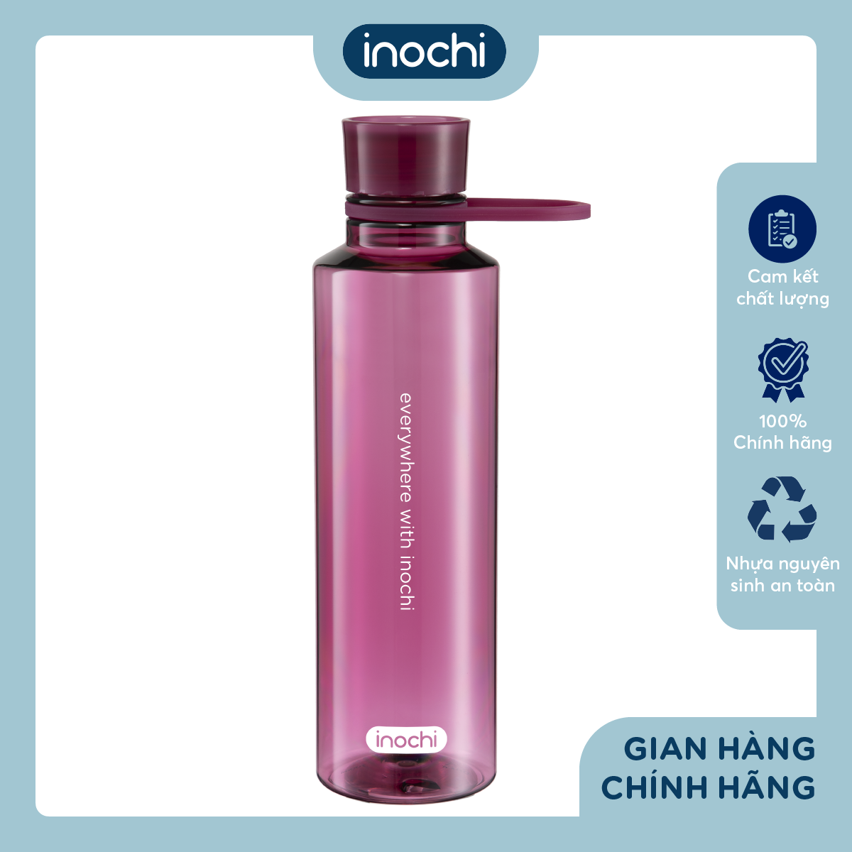 Bình nước Kita Slim 700ml