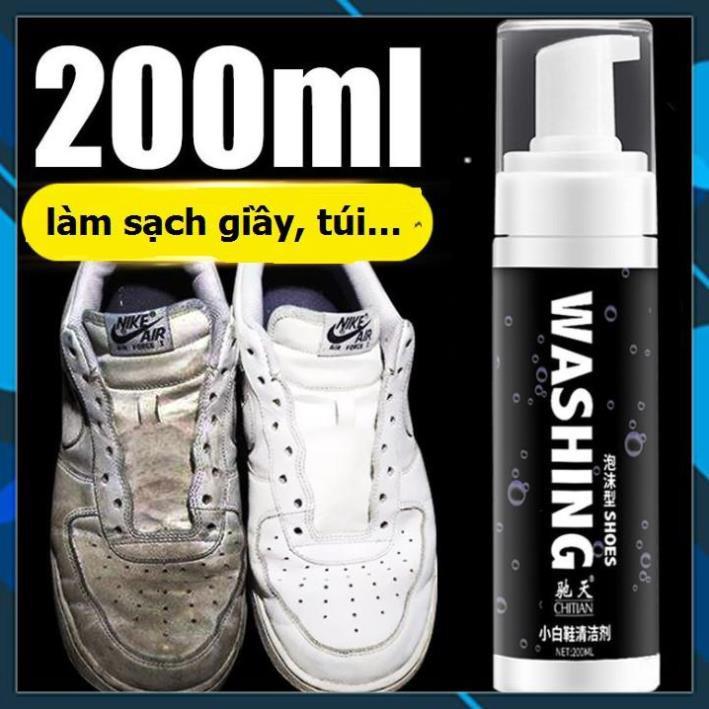 Chai Xịt Bọt Tuyết Vệ Sinh Giày Dép Tẩy Trắng Sneaker Cao Cấp 206736