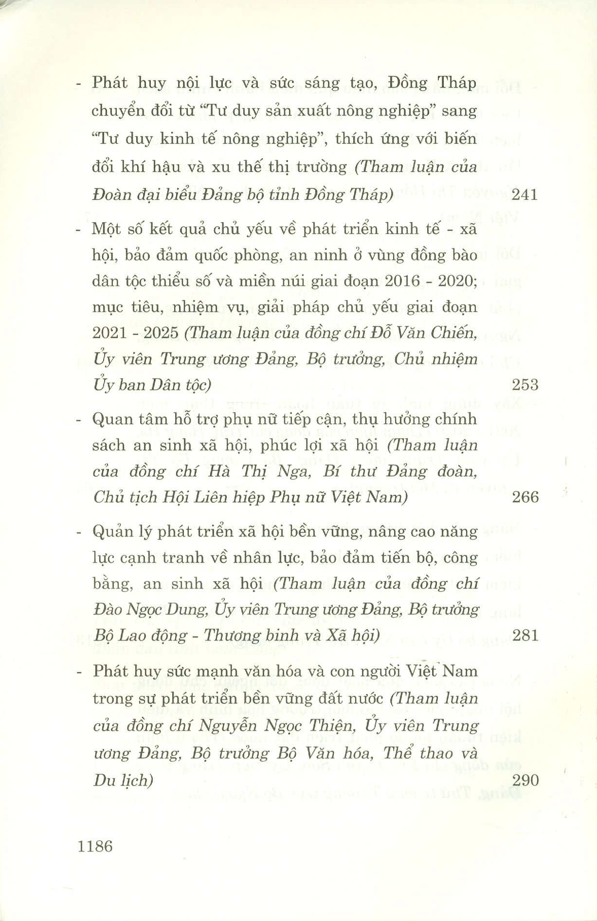 Tham Luận Đại Hội Đại Biểu Toàn Quốc Lần Thứ XIII