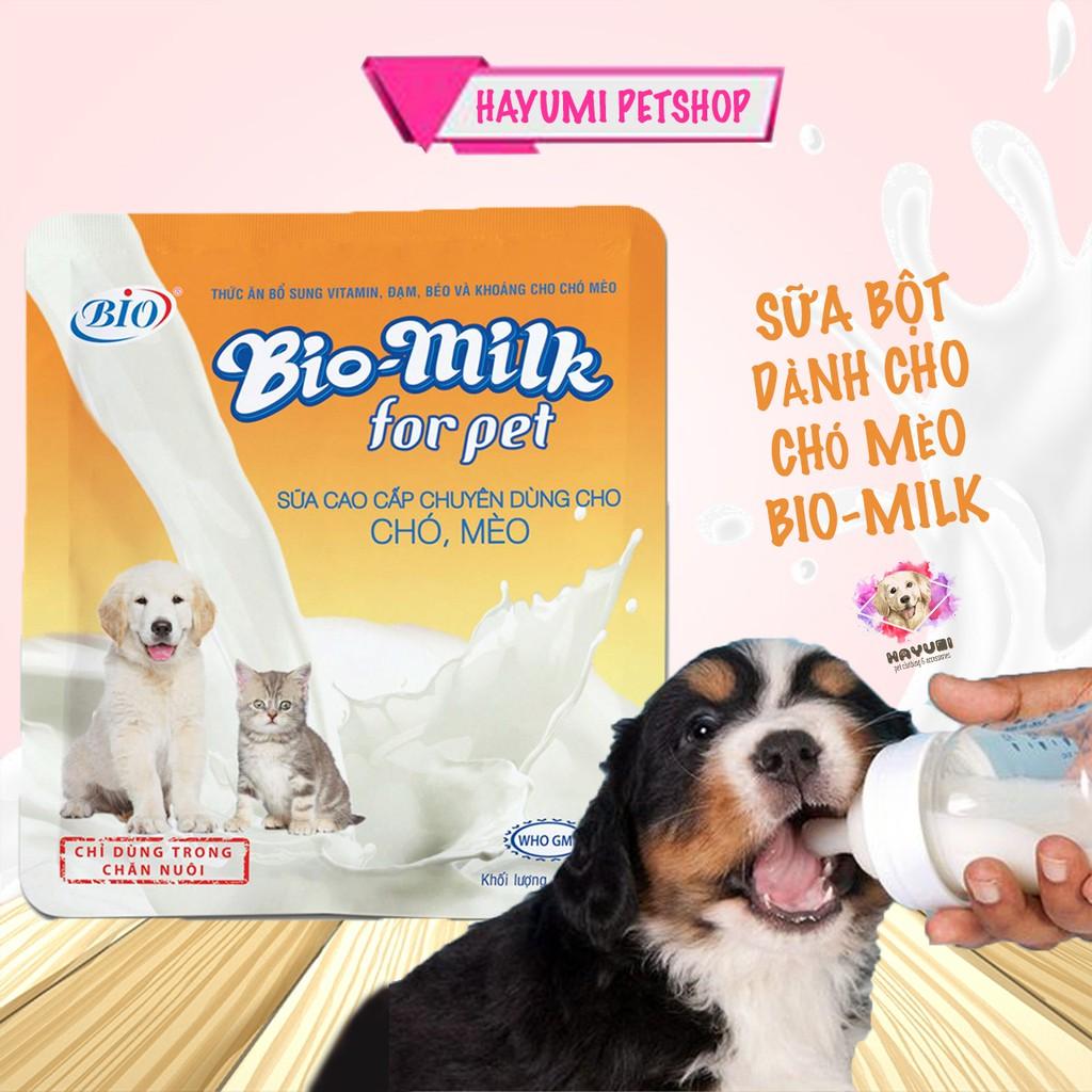 SỮA BỘT BIO MILK DÀNH CHO CHÓ MÈO - 100G - BIO-MILK - BIOMILK