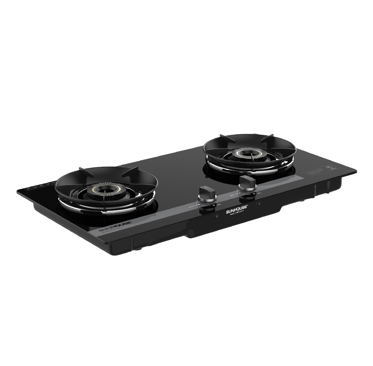 BẾP GAS ÂM KÍNH SUNHOUSE SHB61020-V - Hàng Chính Hãng