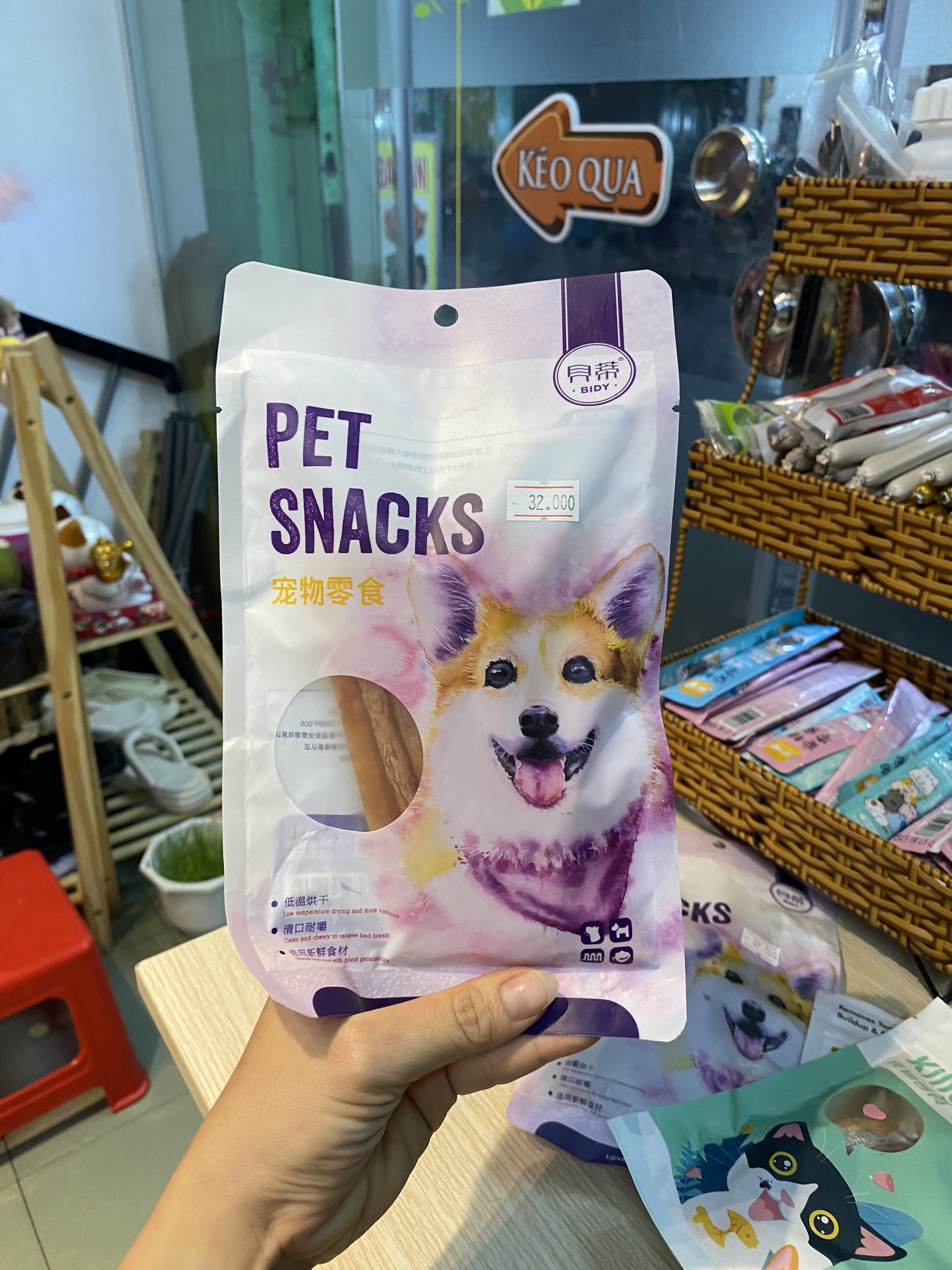 BÁNH THƯỞNG - XƯƠNG GẶM DÀNH CHO CHÓ MÈO JERKY - PET SNACK ĐỦ LOẠI - Mie petshop