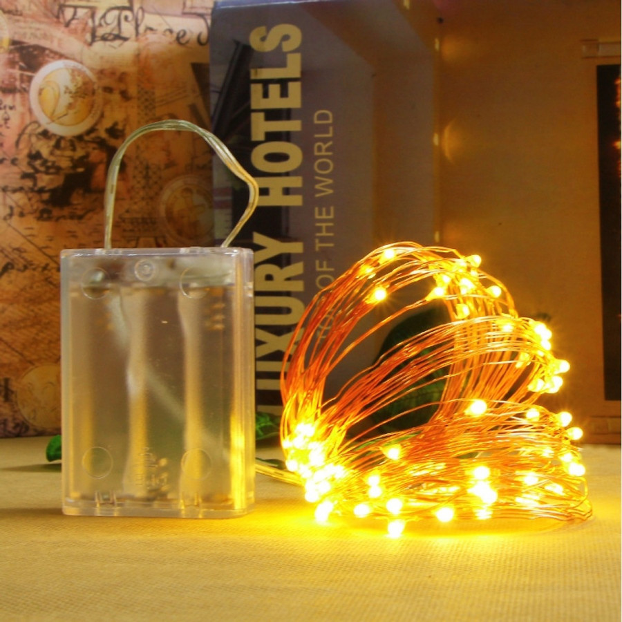 Dây Đèn Đom Đóm Chipsbling Fairy Light Dùng Pin