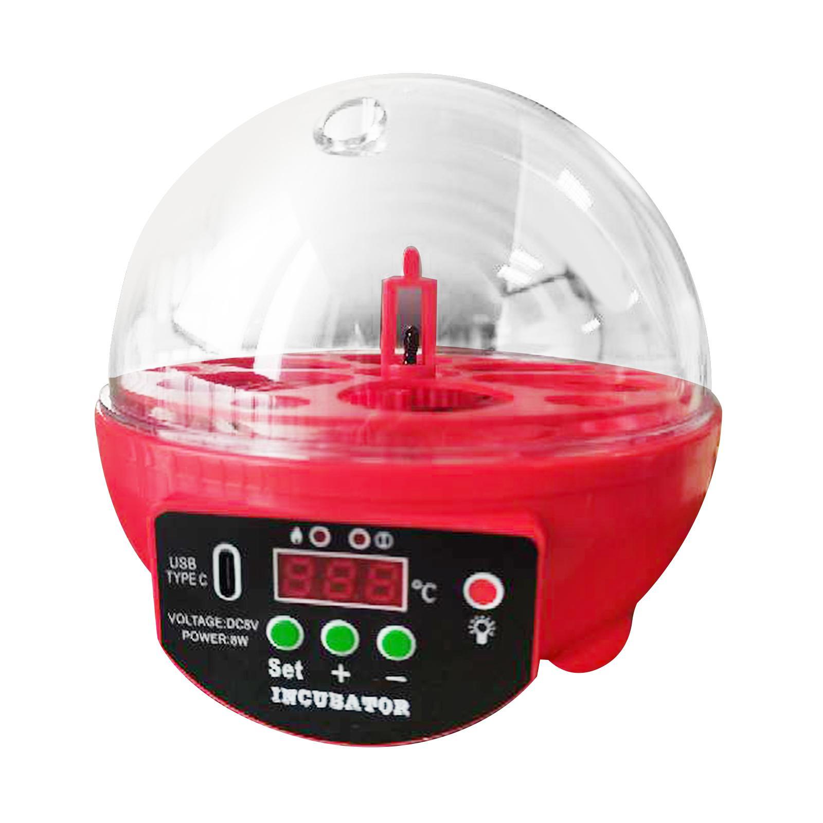 Mini Turning Temperature Control Red Automatic Red Automatic