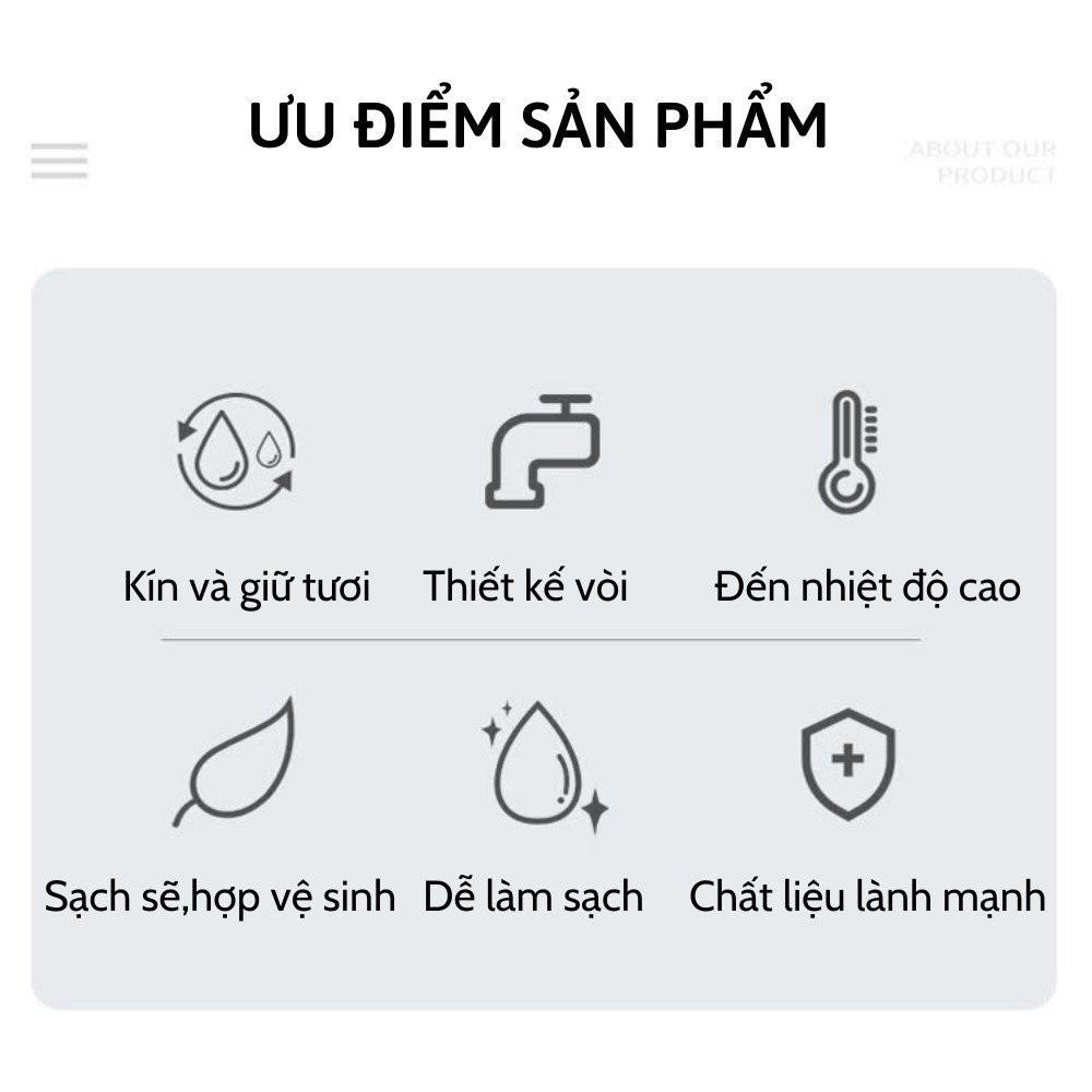 Bình Đựng Nước Trong Tủ Lạnh Có Vòi Tiện Dụng, Cao Cấp