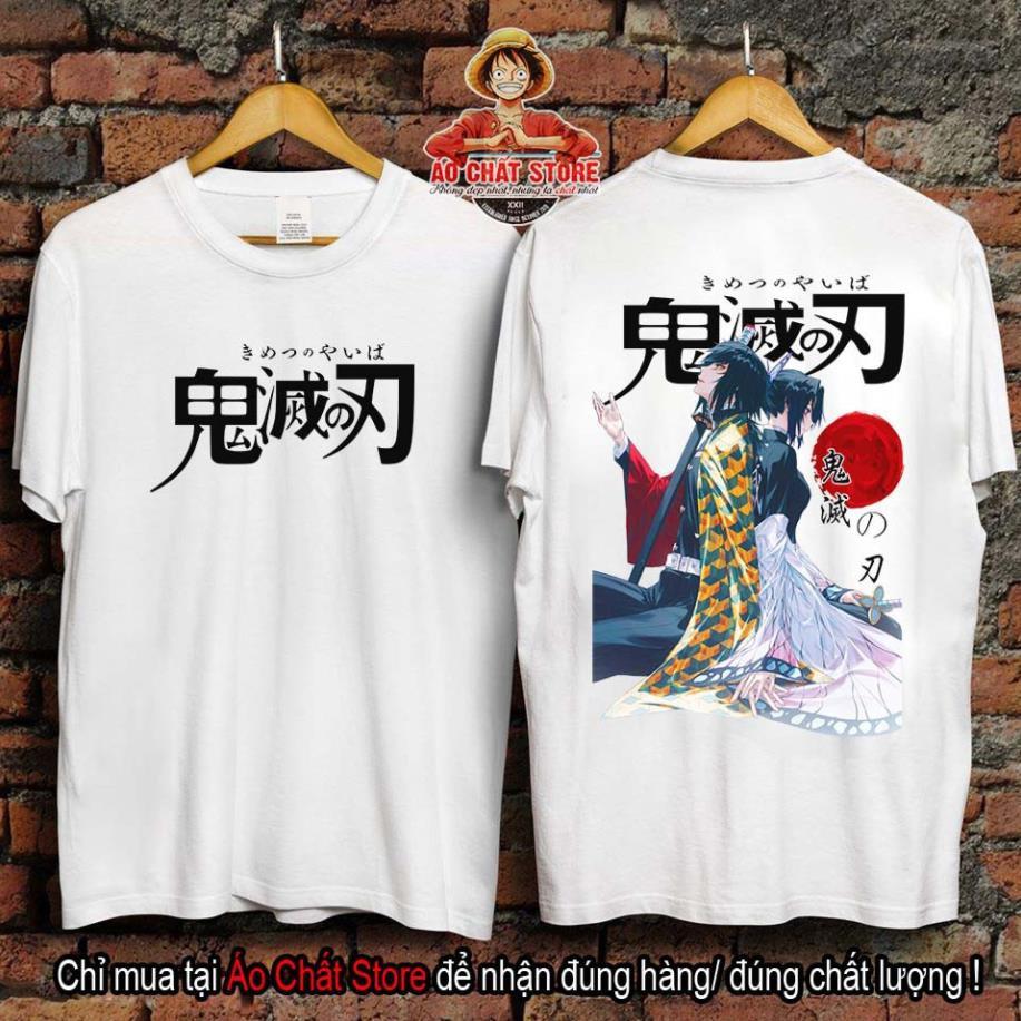 BST Áo thun Kimetsu no Yaiba Siêu Đẹp | Áo Kimetsu Tanjirou Giyuu đẹp KY10