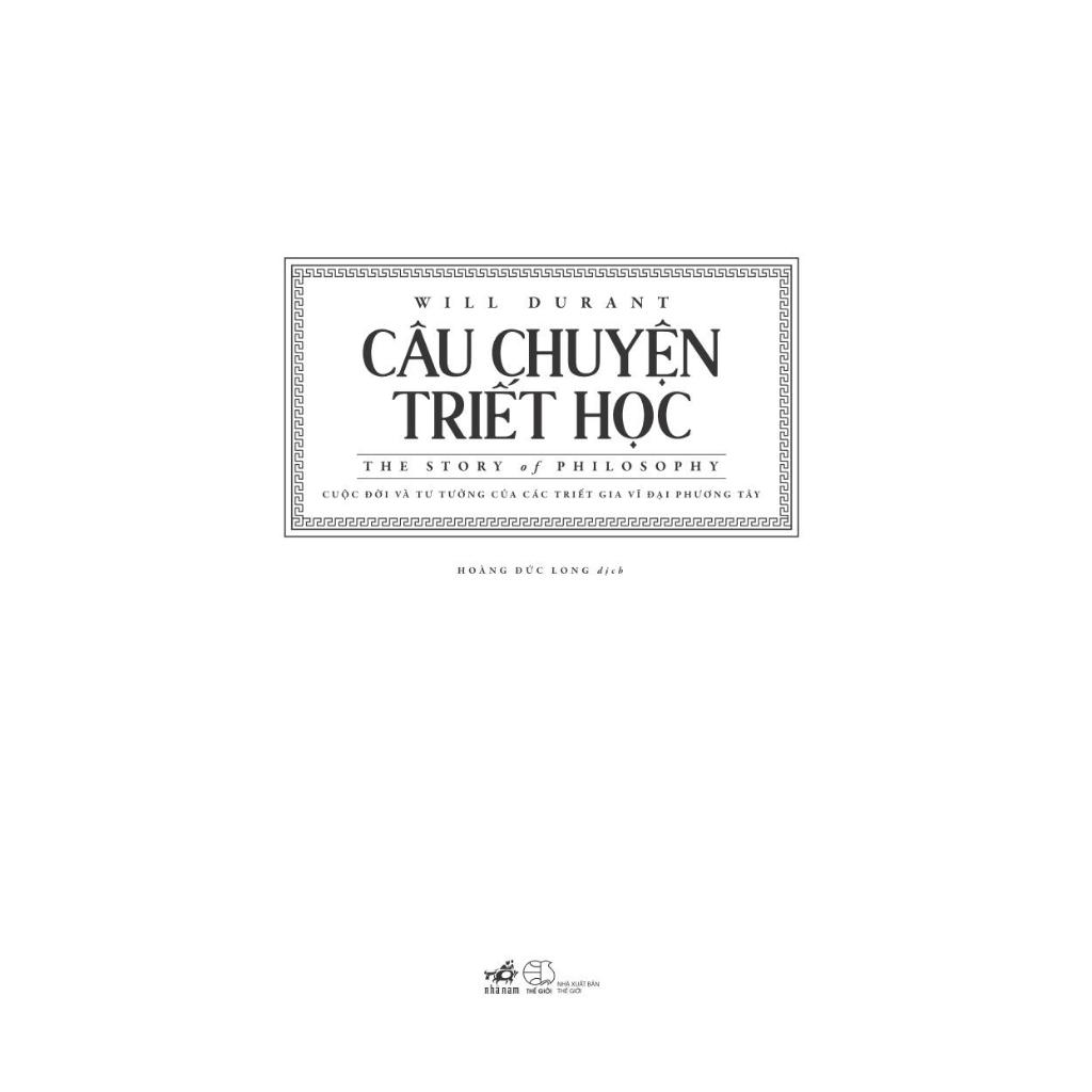 Sách - Câu chuyện triết học - Nhã Nam Official