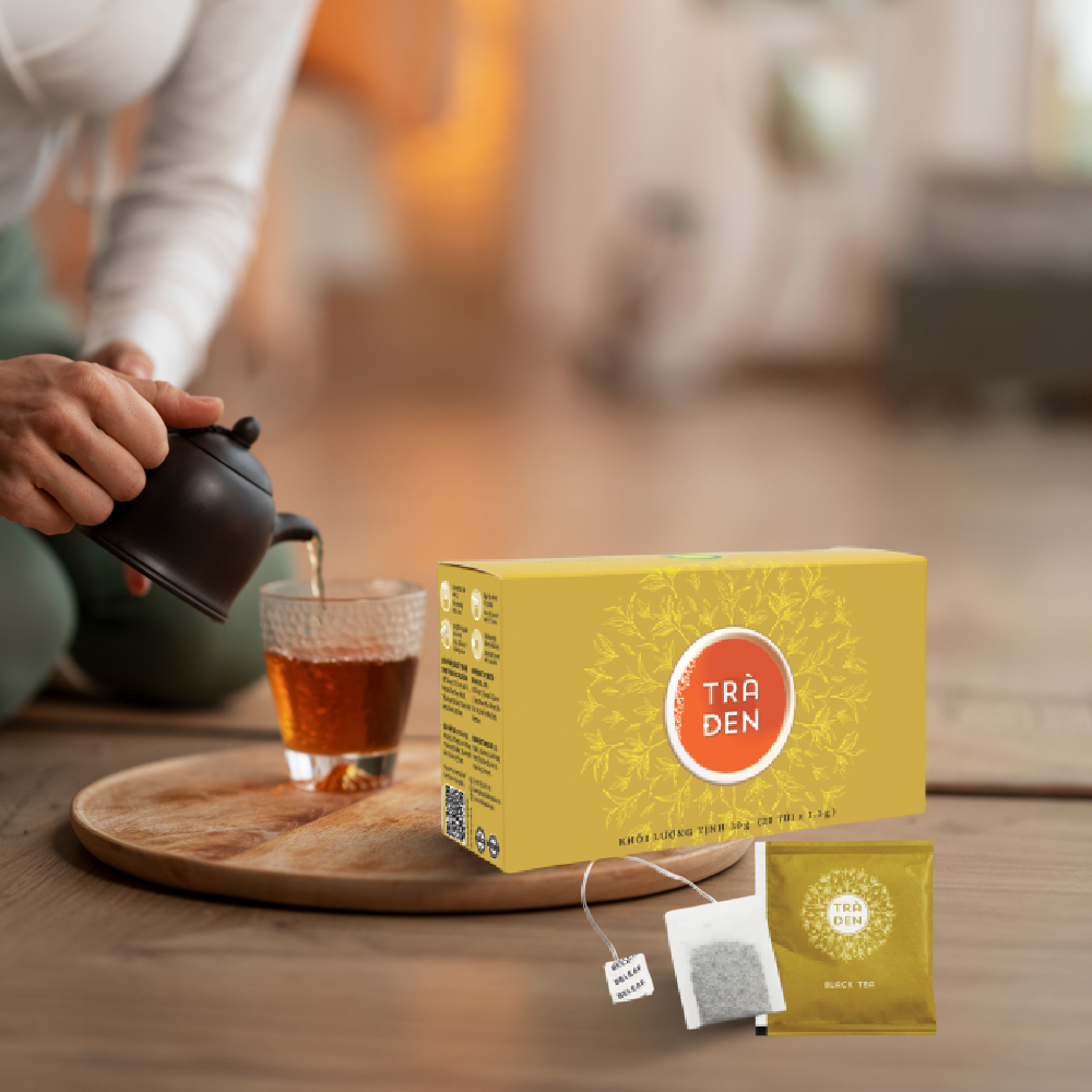 Trà Đen Túi Lọc Sunbeleaf - TDSBL - Trà Đen Hỗ Trợ Thanh Nhiệt, Hương Vị Đậm Đà