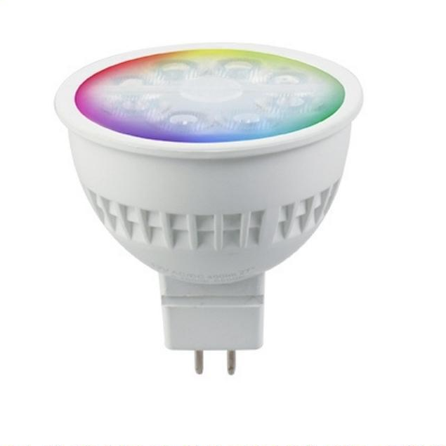 Bóng LED MR16 đổi màu RGB & CCT Tunable + Dimmable 5W 24 độ