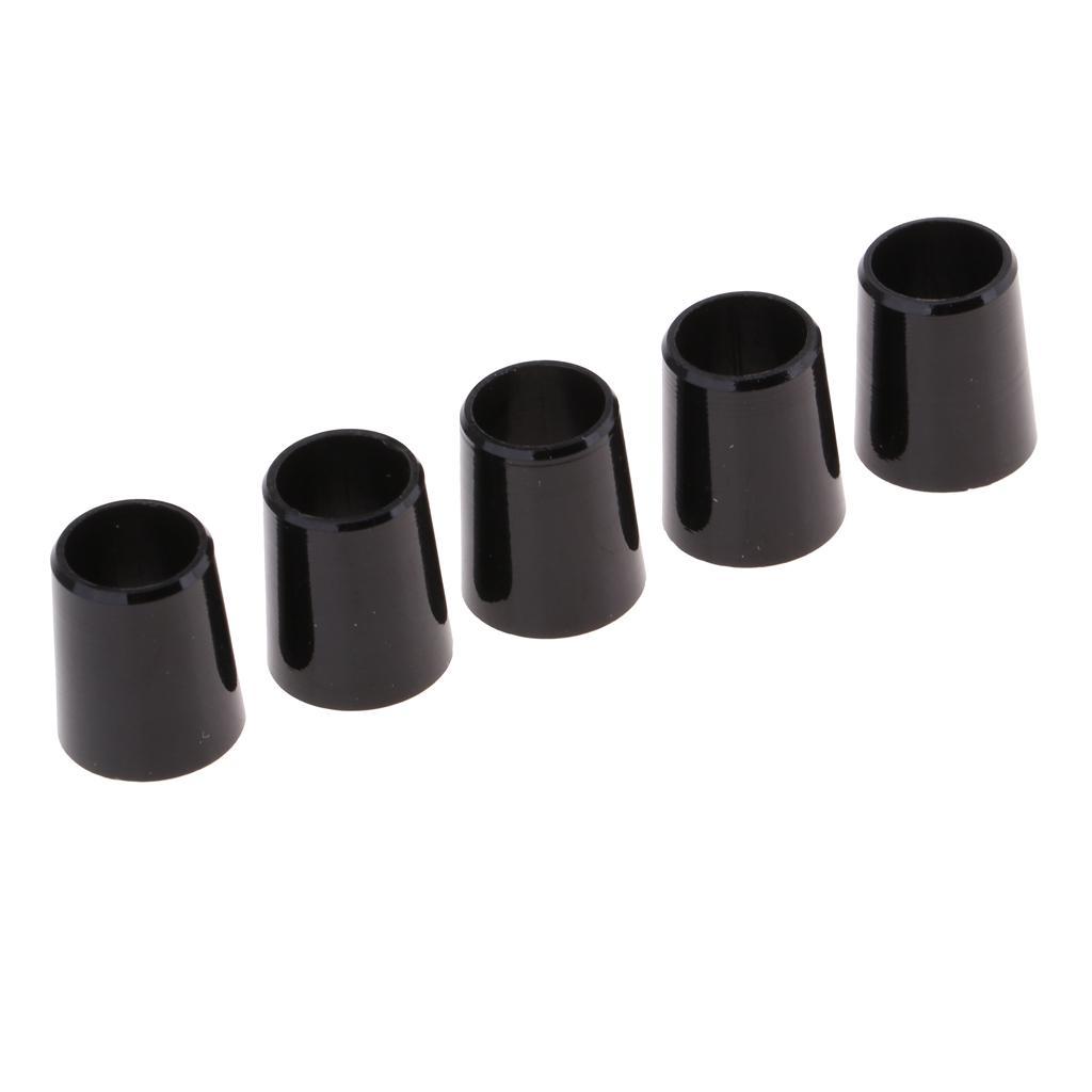 10-20pack 5pcs Black Golf Shaft Sleeve Ferrules .335 .370 Cap Adapter Ring 0.370