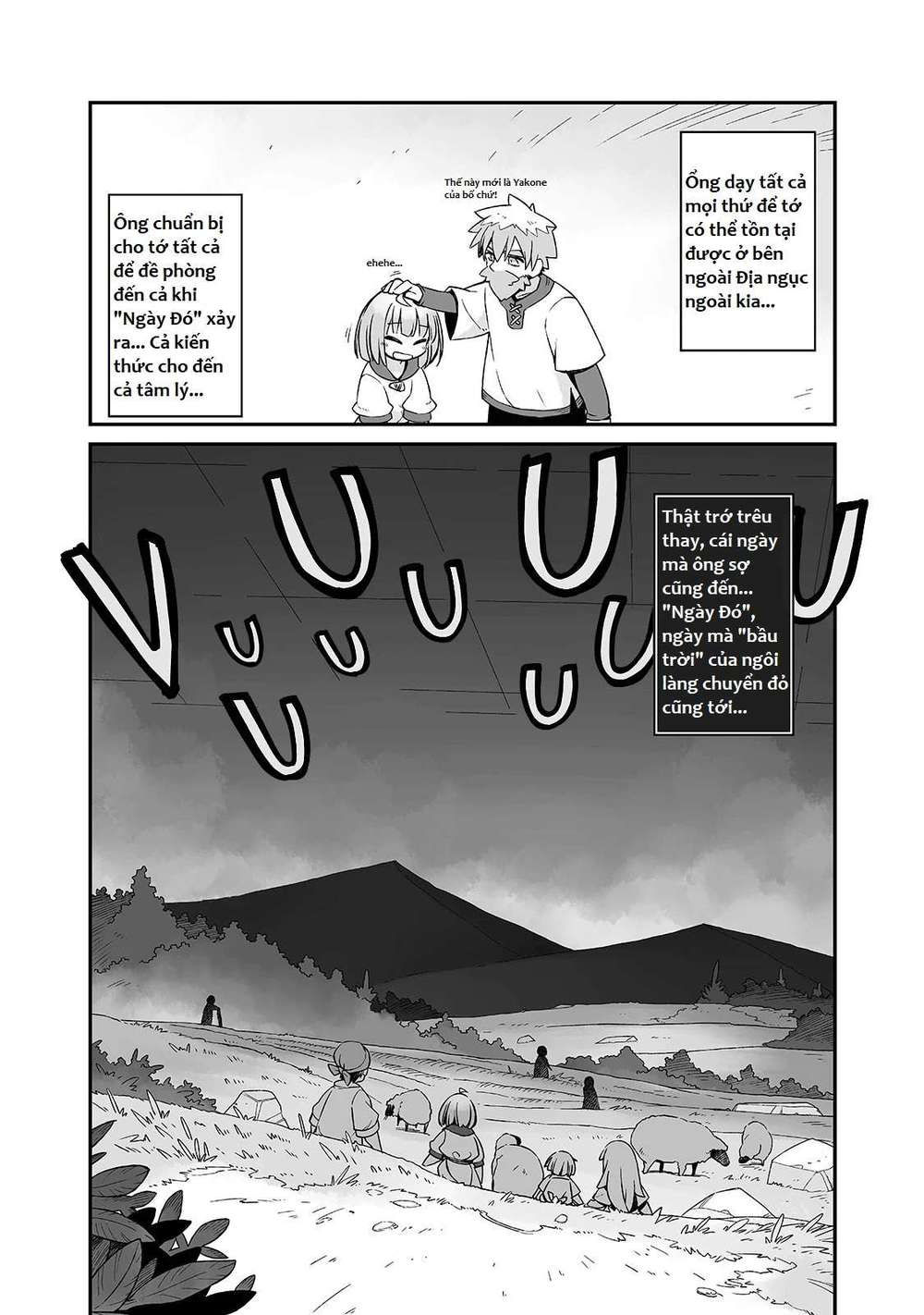 ngay cả khi hậu tận thế, thật hạnh phúc vẫn còn được sống... chapter 14 5