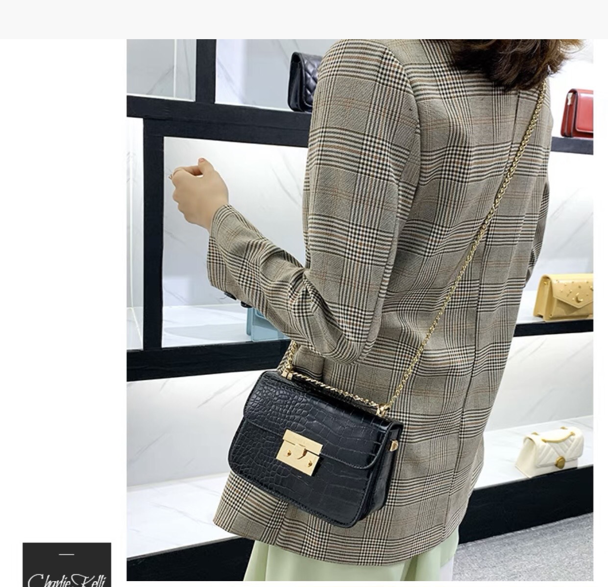 Túi đeo bên đeo chéo size 18cm thời trang đẹp